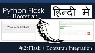 [Hindi] Web Development using Python Flask   Bootstrap #2  Website flow Client and Servers Explaine