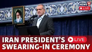 Prez Pezeshkian Swearing-In Ceremony Begins At Iran’s Parliament LIVE | Iran News LIVE | N18G