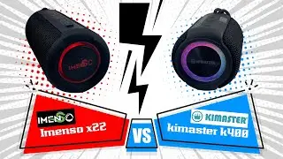 Kimaster k400 vs Imenso x22 | Caixa de Som Bluetooth Pequena