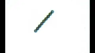 Magnetic Microchain in Oscillating Field -- Rigid Body Oscillation