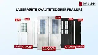 D&oslash;r & Vindu kampanjer uke 36-37