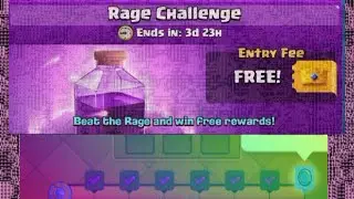 Best Rage Challenge Deck - Clash Royale