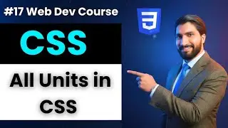 Master CSS Size Units FAST & EASY | px % vw vh em rem | MERN Full Stack Web Dev Hindi #17