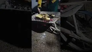 Una delicia mexicana, elotes asados, Riqu&iacute;simos!