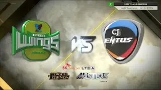Jin Air GreenWings vs CJ Entus Highlights-LoL Masters 2014 Day 1