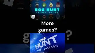 The Hunt VS 2020 Egg Hunt! #roblox #viral #shorts