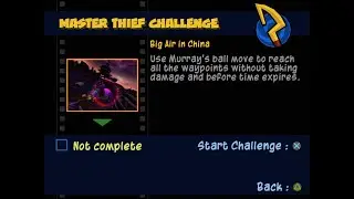 SLY 3: HONOUR AMONG THIEVES | Master Thief Challenge - Big Air in China (PS2/PS5)