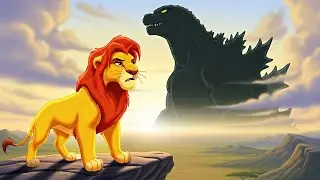 What if Godzilla was in the Lion King ? , Lion King Song !