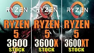 RYZEN 5 3600 vs RYZEN 5 3600X vs RYZEN 5 3600XT | PC GAMES TEST |