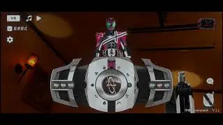 Kamen Rider Decade Violent attack series in decadedriver game
