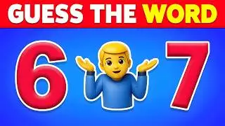 🧩 Guess The WORD By Emojis? 🤷‍♂️❓ | Ultimate Emoji Quiz Challenge 2026