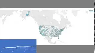 Time-lapse of Rental price per SqFt 2011 - 2018 (Metro Areas)