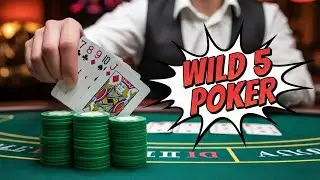She Gets BONUS After BONUS After BONUS in Wild 5 Poker!