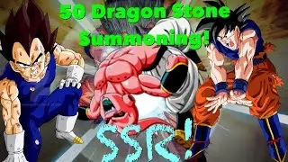 Dokkan Battle: 50 Dragon Stone Summoning! SSR?! (JP)