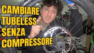 Cambiare tubeless senza compressore