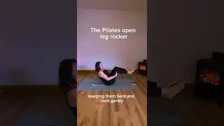 How to safely adapt the Pilates open leg rocker #pilatesinstructor #pilatesstrong #pilatesexercises