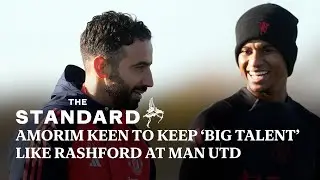 Ruben Amorin keen for &lsquo;big talent&rsquo; Marcus Rashford to stay at Manchester United