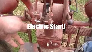 Давайте запустим старый трактор Farmall C 1951 года выпуска и вспахаем сад!