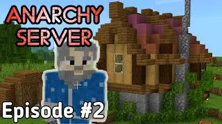 | Anarchy Server Episode 2 | The WEIRD WIZARD Book Works! (Hardcore Minecraft Bedrock)