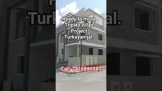 # Luxury Gated Community Triplex villas # G+2 # 4 Bhk Villas #Turkayamjal# Kammaguda #Best Prime #
