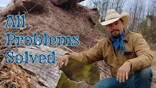 Turn Whole Logs Into Compost + Mulch (Low Fuel, No Waste) 