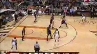 Leandro Barbosa SUNS vs LAKERS