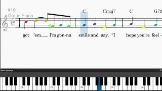 I'm Gonna Sit Right Down And Write Myself A Letter by Fred E. Ahlert - Easy piano tutorials wi...
