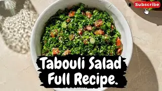 Tabouli Salad Recipe: Fresh, Flavorful, and Easy to Make - Mama Metas Cooking & Adventures