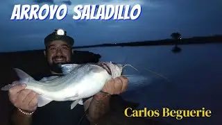Pesca en arroyo saladillo/Carlos Beguerie 