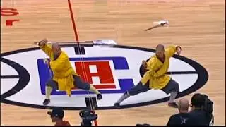 Shaolin VS NBA - performance at Staples Center 2016