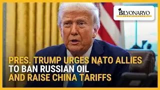 Pres. Trump urges NATO allies to ban Russian oil and raise China tariffs | Newsfeed Weekend