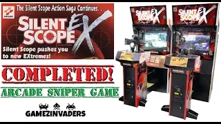 SILENT SCOPE 4 EX! Complete Playthrough! Arcade Sniper Shooter! Coin Op!