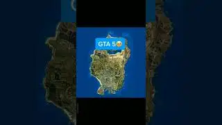 gta 6 concept map (gta 5 map vs gta 6 map) #gtaVmap #GtaVImap