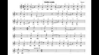 Cielito Lindo (Spartito con base musicale)