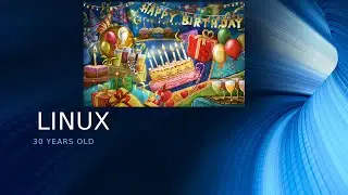 Happy 30th Birthday Linux