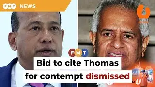 Ex-arbitration centre director fails in bid to cite Thomas for contempt