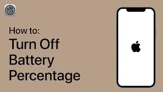 How to Turn Off Battery Percentage on Your iPhone