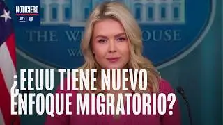 Casa Blanca sobre declaraciones de Donald Trump de un enfoque “más suave” en materia de inmigrantes