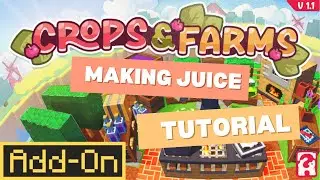 How to make Juice- Tutorial (Minecraft crops and farms add-on)