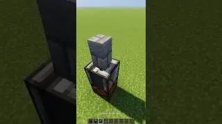 Vertical Redstone Signal in Minecraft | Unlimited Height #shorts #minecraft #gaming