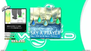 【DDR WORLD】 SAY A PRAYER  Des-ROW Ft. Maxi Priest 【DOUBLE Expert8】 SPEED451 REVERSE EDP8