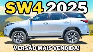 Toyota SW4 SRX Platinum 2025 mudou! Veja as principais novidades!