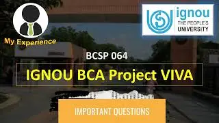 IGNOU BCA Project Viva Questions | BCSP-064 Viva Questions | StudyStool |