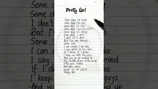 Maggie Lindemann - Pretty Girl (Cheat Codes x CADE remix)Lyrics🔥#prettygirl #maggielindemann #lyrics