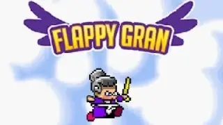 Flappy Gran = Flappy Bird + Angry Gran gameplay 2014