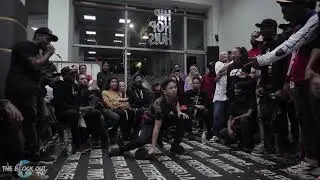 Boy Ques aka Kid Sniper Vs Princess Tchozn aka Princess Slam| The Block out | Main event
