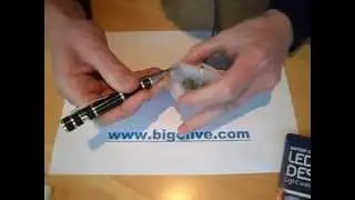 Poundland LED table lamp teardown.