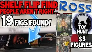 TOY HUNT - $3 ACTION FIGURES - 19 FIGS UNDER SHELF - MARVEL LEGENDS GI JOE DC MULTIVERSE NECA EPS439