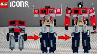 Lego Speed ​​Build | Иконки | Оптимус Прайм | #10302
