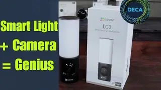 DECA EZVIZ Smart Home Security Light Camera (LC3) | Full Review & Features Explained